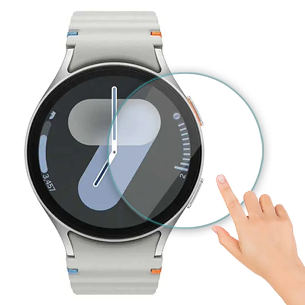 

Покупка для Samsung Galaxy Watch7 44 мм Защитная пленка для экрана 2.5D с изогнутым краем HD из закаленного стекла Пленка для часов