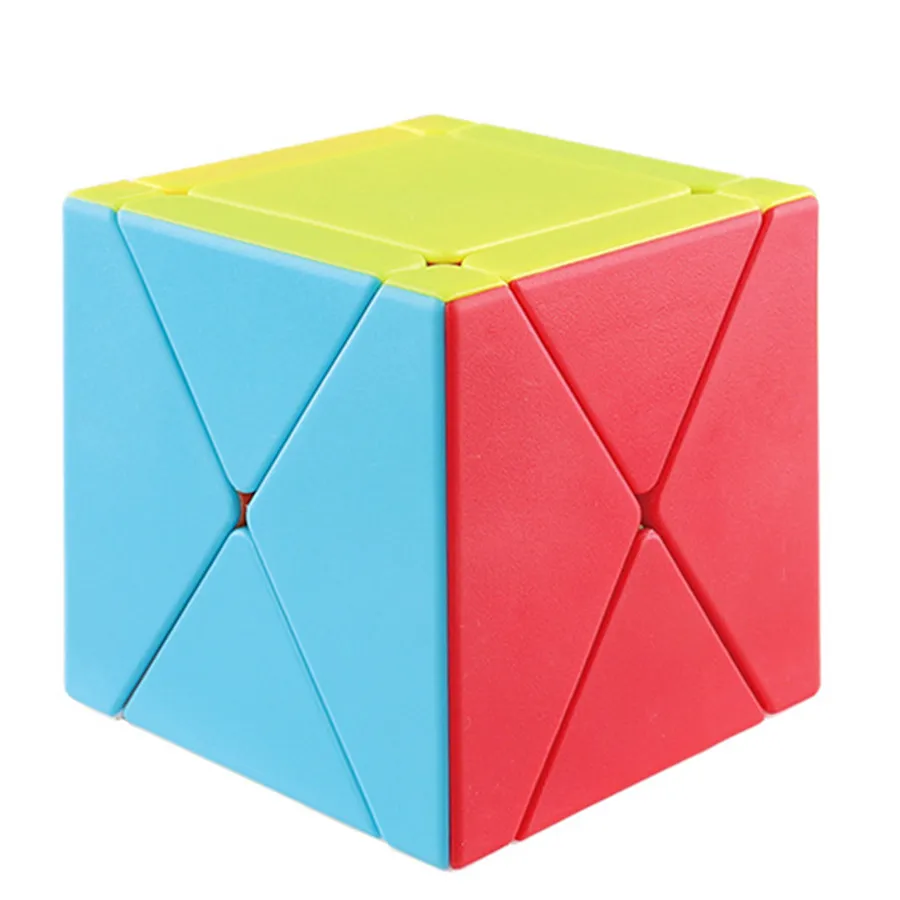 Fanxin 3X3 Third-order X Oblique Rotation Magic Cube Shaped Puzzle Decompression Magic Cube Early Education Children's Toy