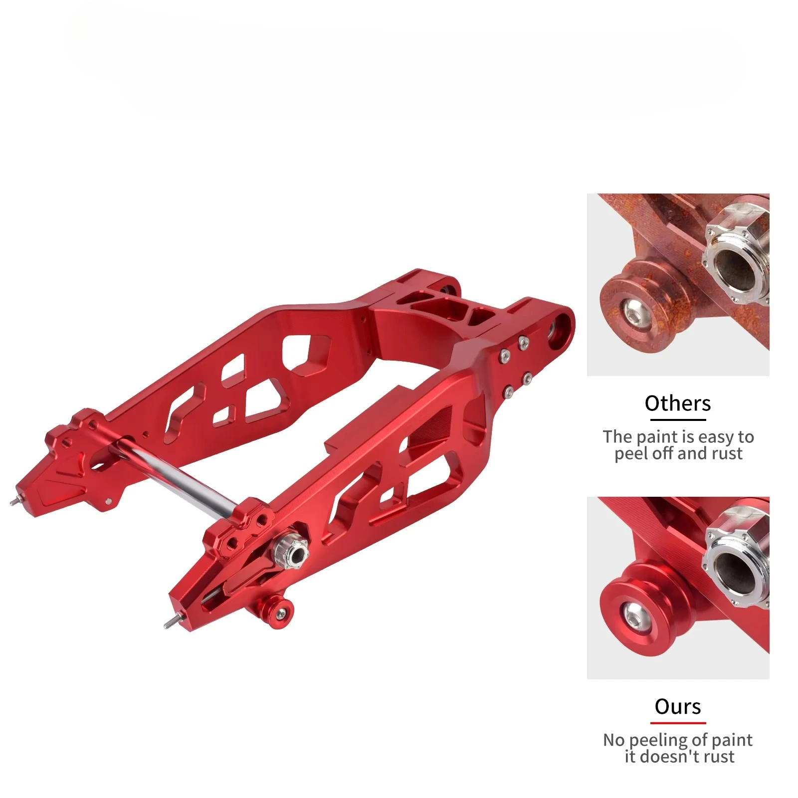 Motorcycle Swing Arm Rear Fork Front Rear Wheel Fork Stand Swingarm for Touring Road King Street Electra Glide 2009-2025
