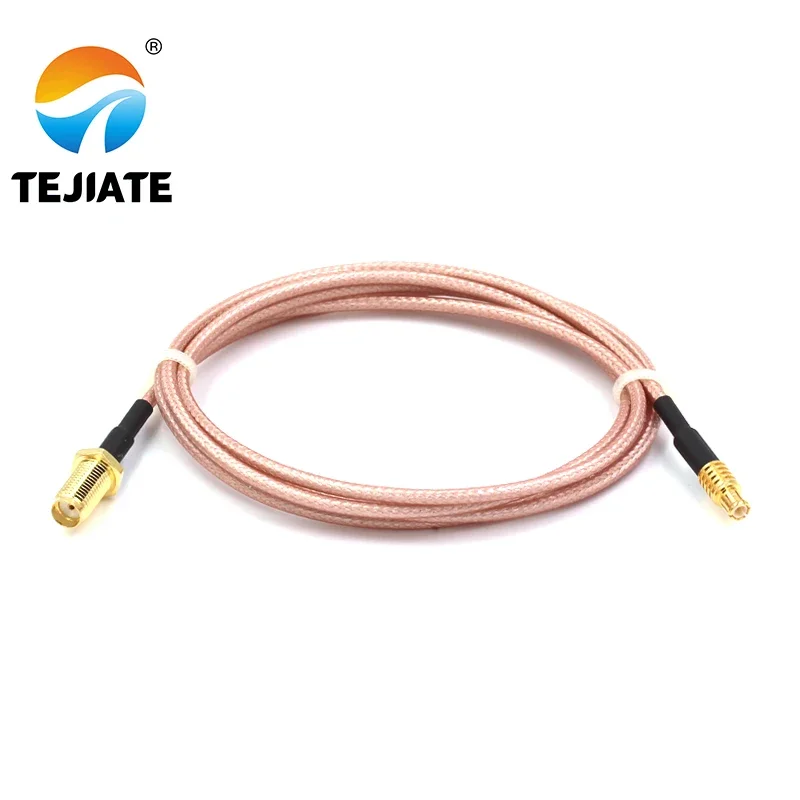 1 قطعة TEJIATE كابل محول MCX إلى SMA نوع MCX-J تحويل SMA-KY 8-90 سنتيمتر 1 متر 1.5 متر 2 متر طول موصل RG316 سلك