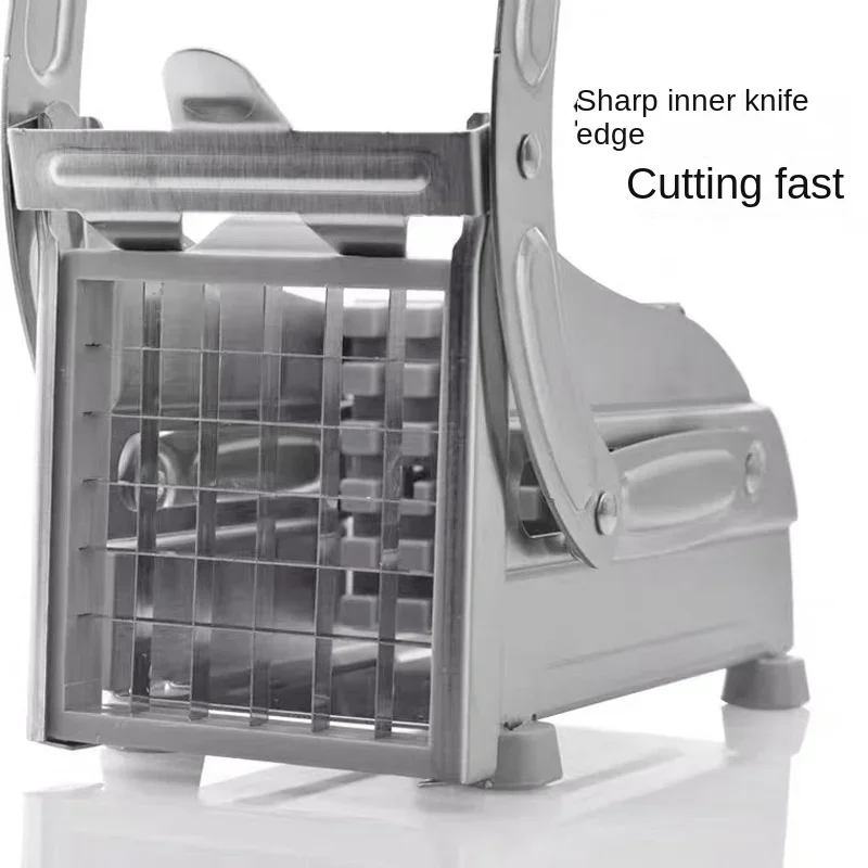 Cutting machine Household stainless steel hand press machine Cucumber French fries cutting machine