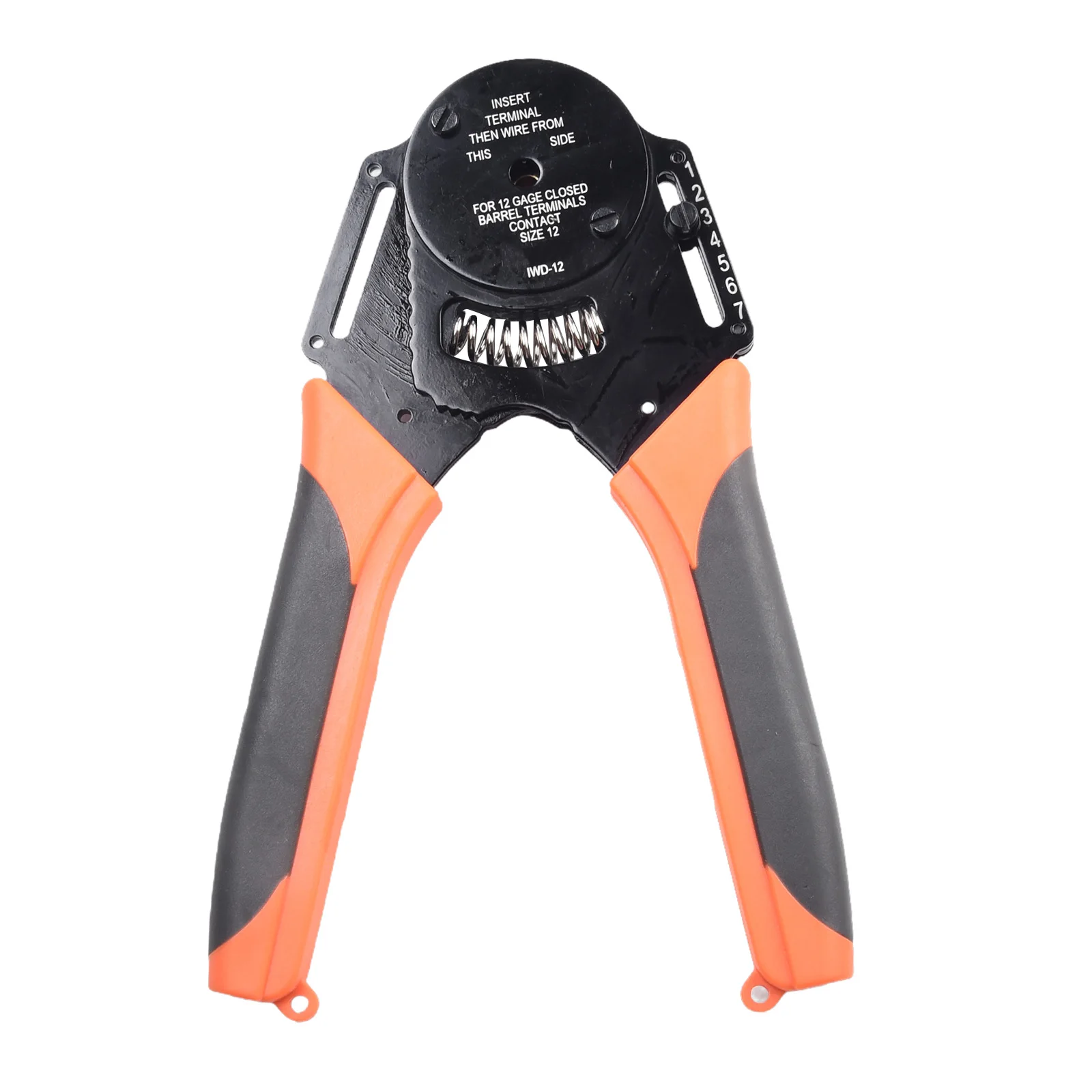 

IWD-12 IWD-16 IWD-20 Crimping Plier With Pressure Trimming Device Comfortable Handle Aviation Pin Crimping Plier