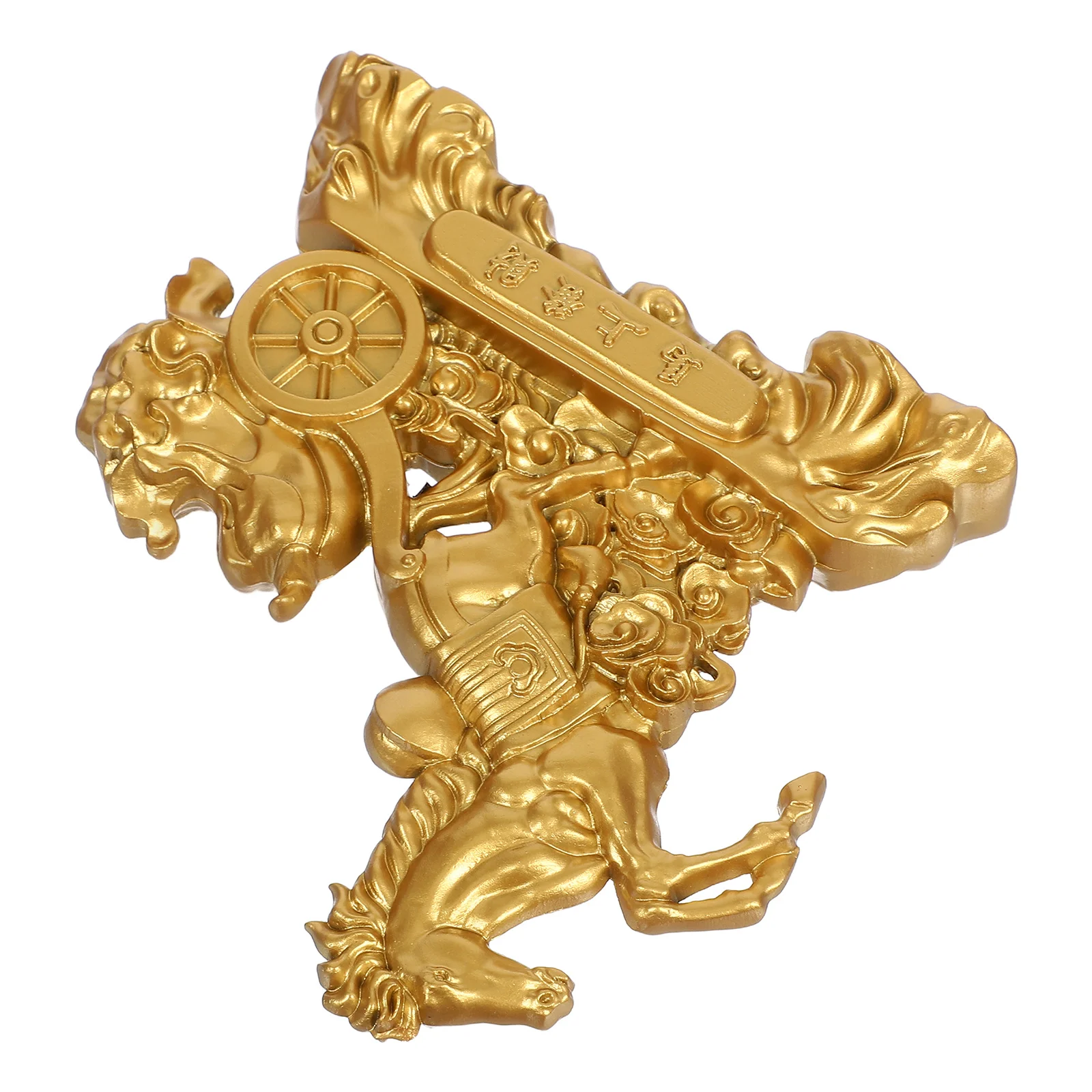 

Chinese Zodiac Gold Horse Feng Shui Wealth Statue Mascot 2026 New Year Lucky Blessing Souvenir Home Office Decor
