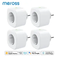 Meross HomeKit Smart Plug EU WiFi 16A Wall Socket Timer Schedule Voice Control Support Alexa Google Assistant SmartThings