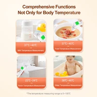 Cofoe-Therye.com numérique infrarouge pour la fièvre, médical, domestique, infantile, adulte, front, sans contact, température Linge, oreille 5