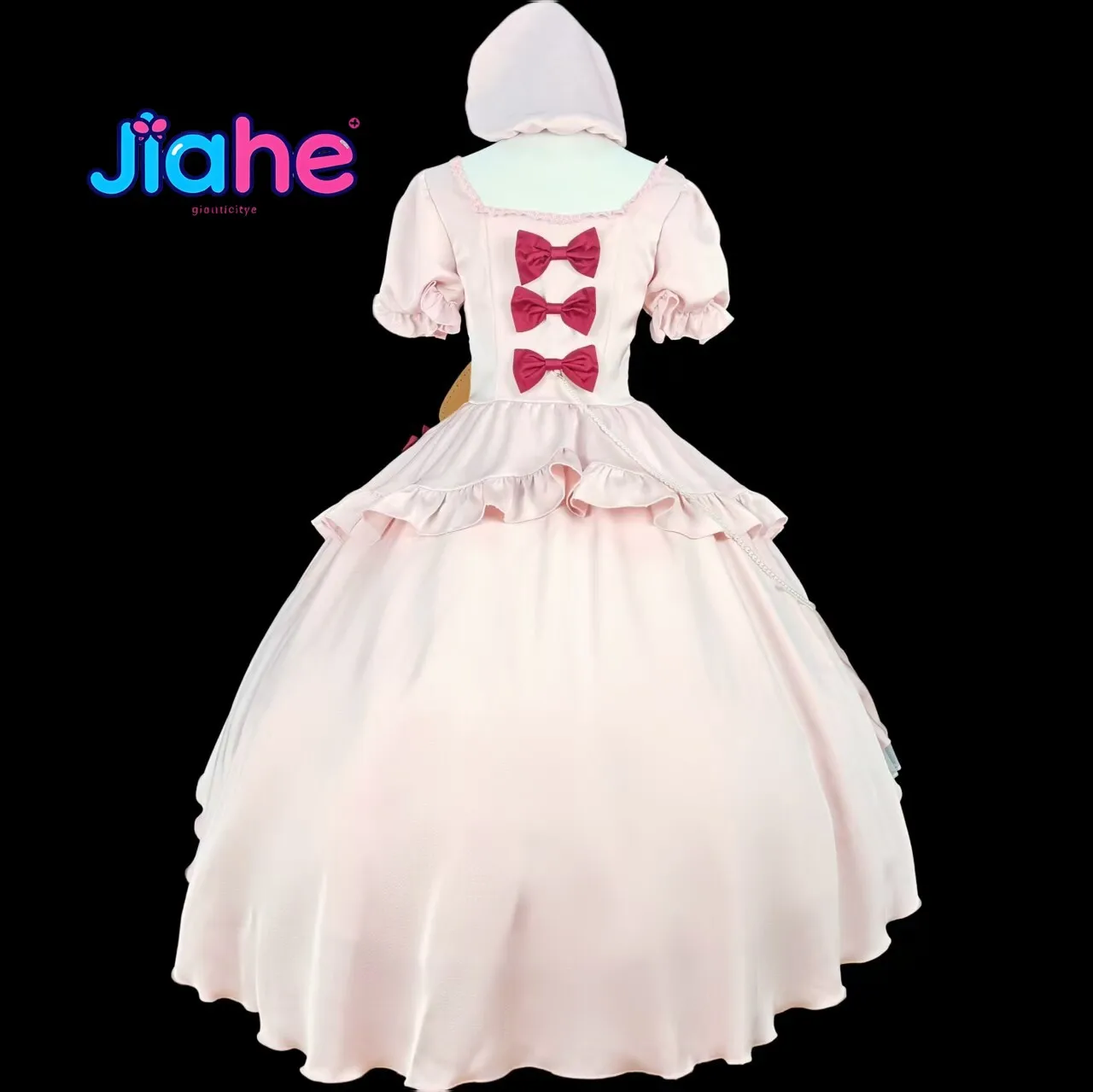 Umineko: When They Cry Cosplay Lambdadelta  Costume Long Dress Princess Gown Full Set Sweet Halloween Lolita Dress for Women view 6