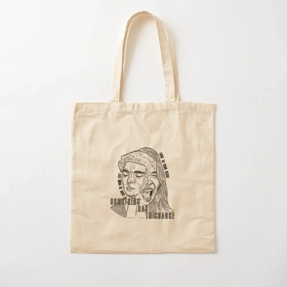 

Jodie Comer in Prima Facie Tote Bag bag luxury women Fabric bag