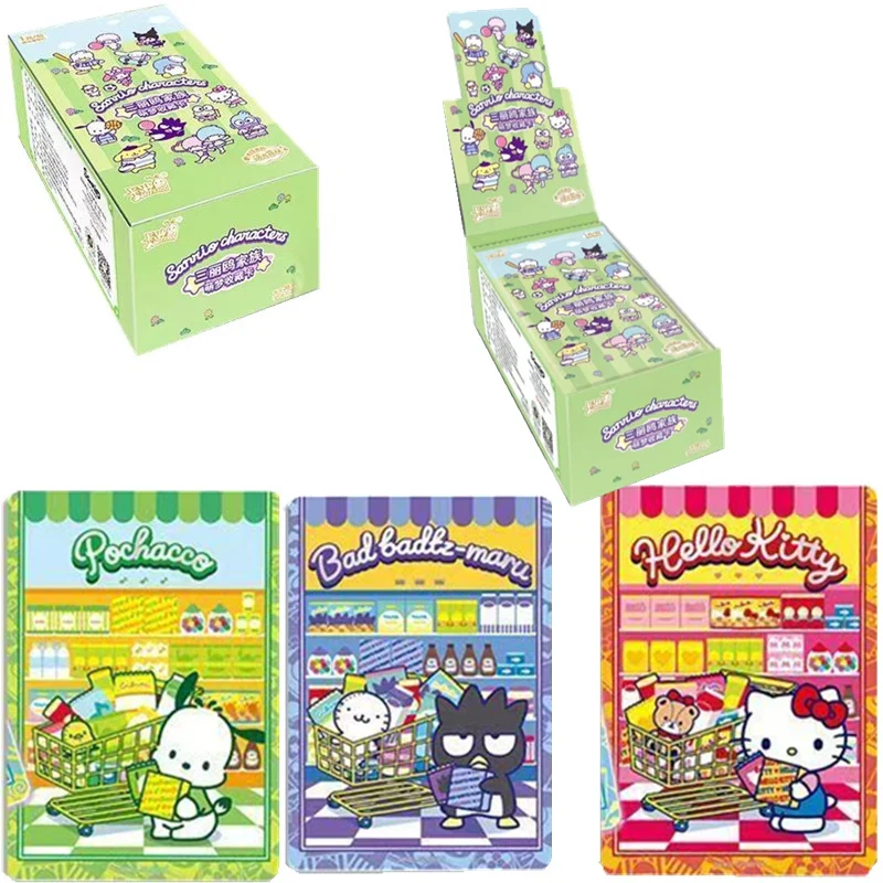 KAYOU حزمة كلاسيكية عائلية سانريو الأصلية للموسم الأول من مجموعة شخصيات الرسوم المتحركة هدية للأطفال هدية عيد الميلاد