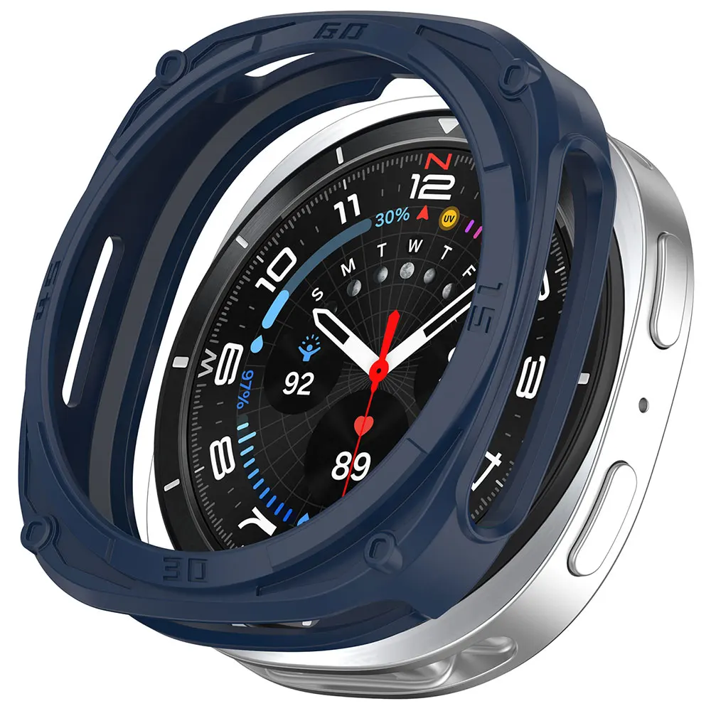 Protective Case For Samsung Galaxy Watch 8 40mm / 44mm Silicone SmartWatch Shockproof Protector Shell