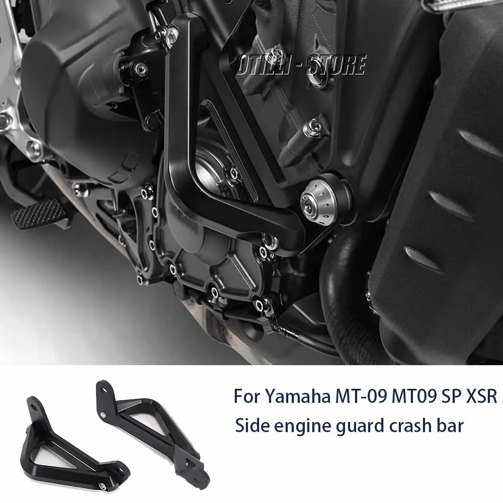 

For Yamaha MT-09 MT09 SP XSR 900 Motorcycle Falling Engine Protetive Guard Cover Crash Bar Frame Protector Bumper Tracer 9 GT