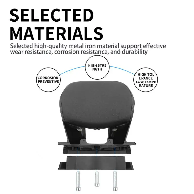 Fit for Yamaha NMAX155 Motorcycles NMAX Accessories High Quality Sponge Back Seat Cushion Abrasion Backrest Support Pad 20-25
