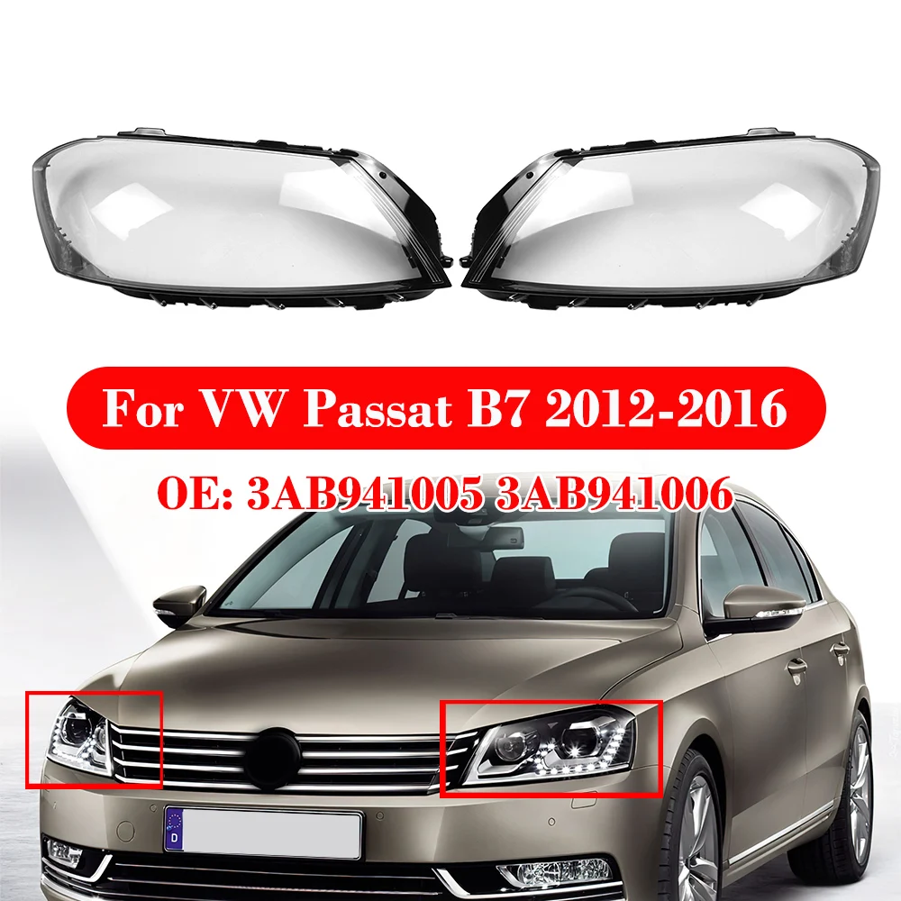Neue linke & rechte Auto Front scheinwerfer abdeckung transparente Linsen abdeckung für 12-16