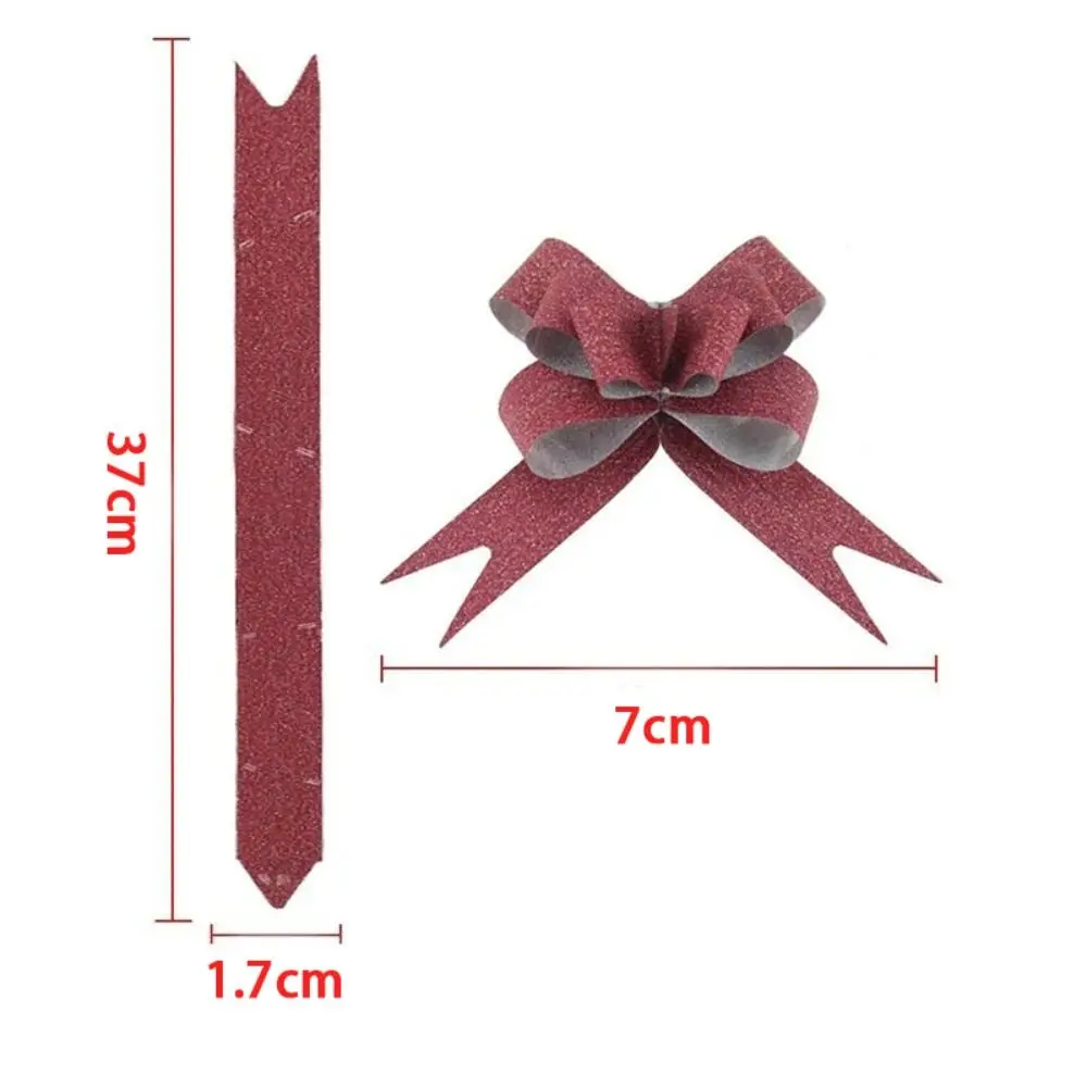 10Pcs Bowknots Ribbons For Gift Wrappers Wedding Birthday Party Pull Bow Knot Ribbon Christmas Gift Wrapping Ribbons Decoration