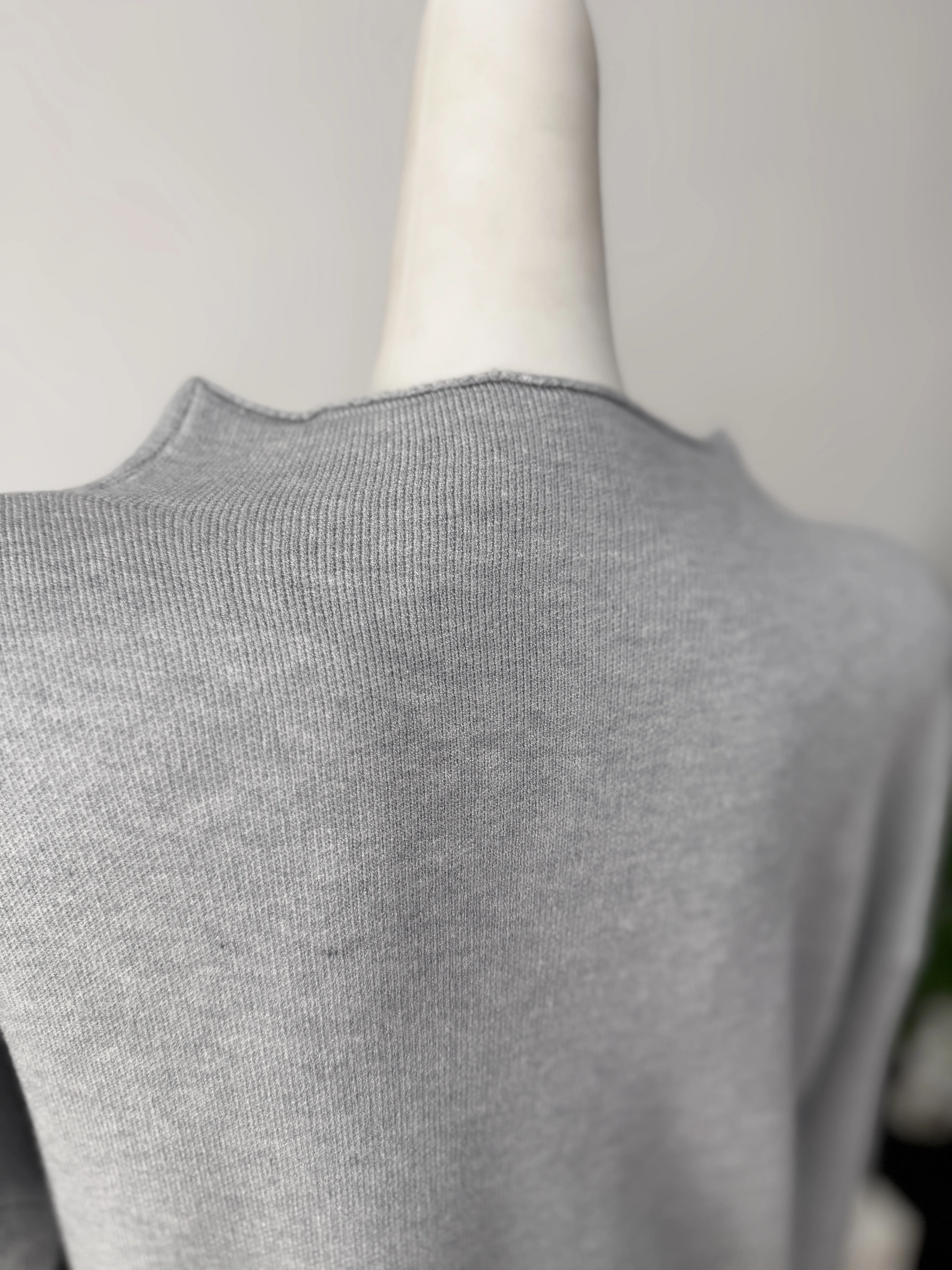Hirsionsan 2026 Cross-Border Neuer Klein-Blau Strickcardigan Einreihig Slim Fit Langarm Casual Strickjacke – Detail 23
