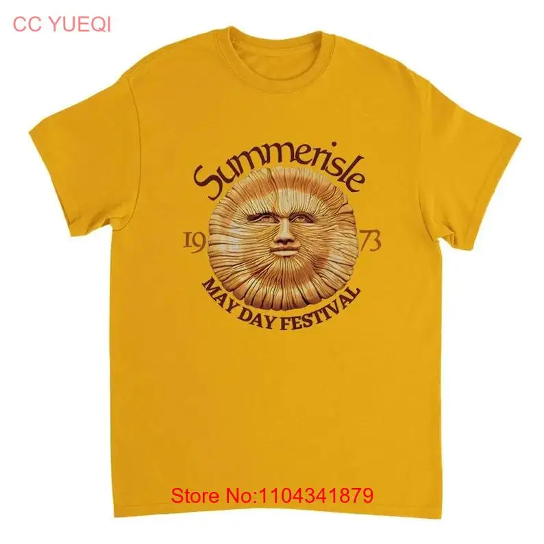 Summerisle Festival T Shirt The Wicker Man Movie Inspired Design Old best horror long or short sleeves