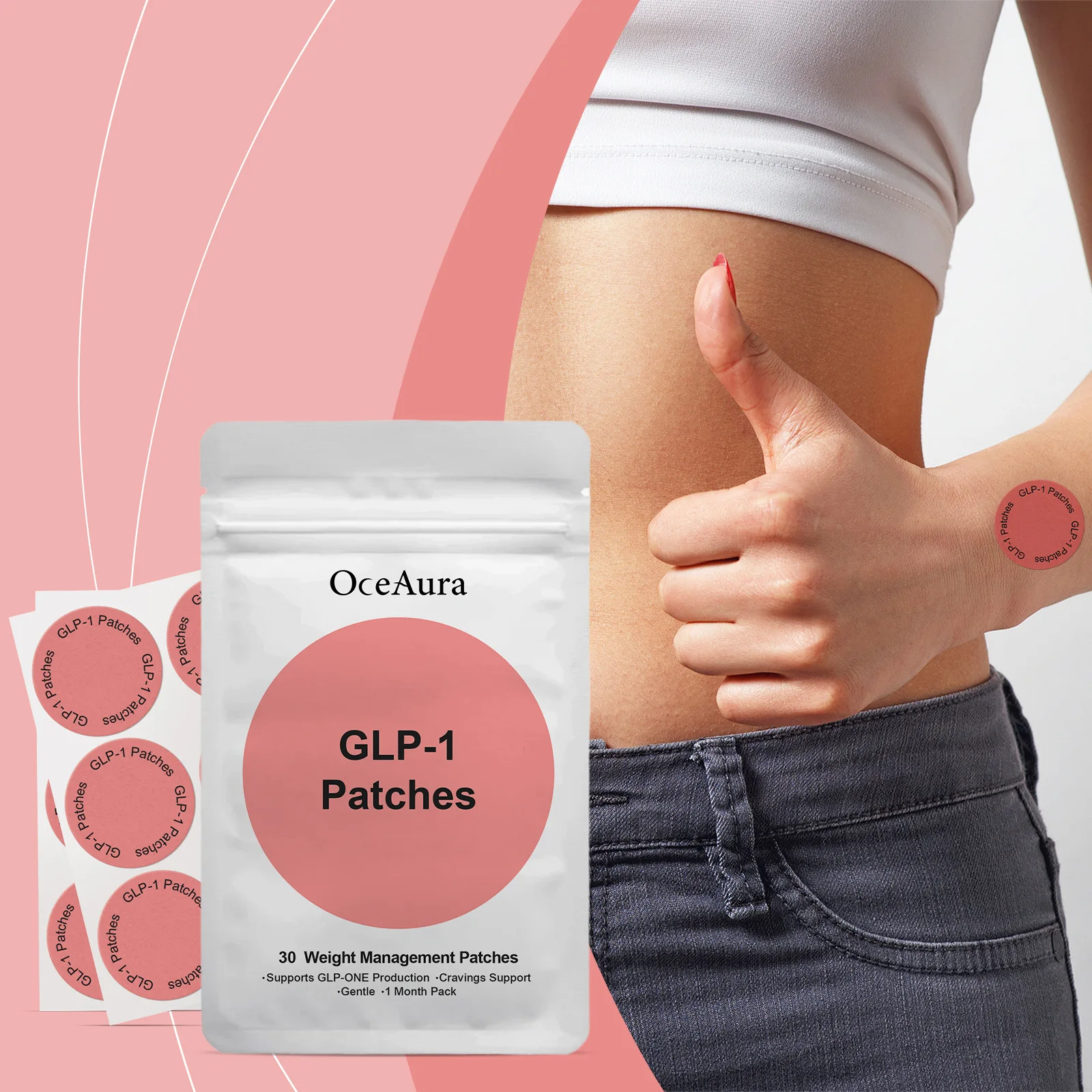 

Weight Loss Auxiliary Patch Keep Slimming Shape Burning Fat Improve Body Belly Cellulite Flab Waist Keep Fit Losing Weight Patch