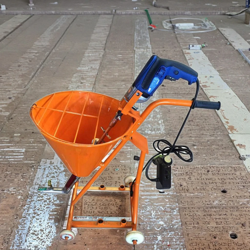 automatic wall  professional putty plastering mortar spraying pump cement  spraying machine