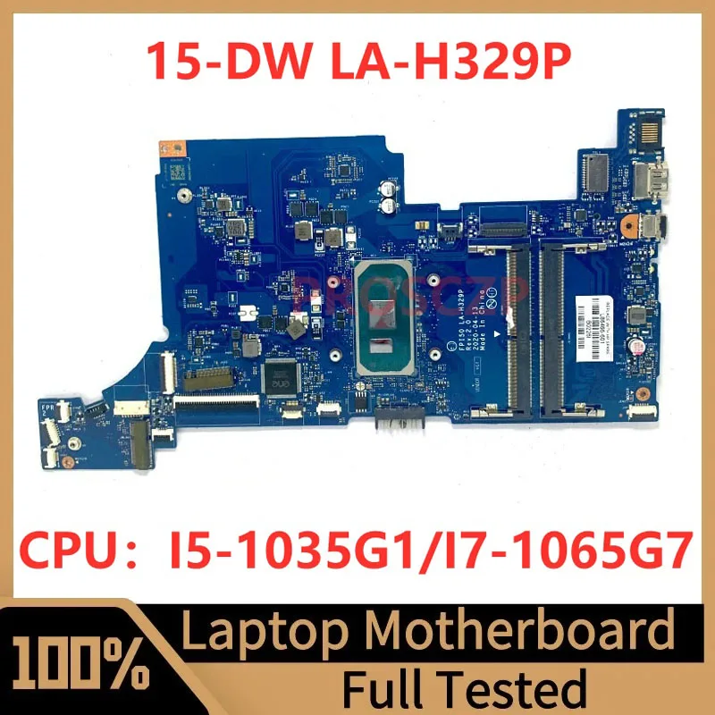 

L86465-601 L86466-601 For HP 15-DW Laptop Motherboard FPI50 LA-H329P With I5-1035G1/I7-1065G7 CPU 100% Fully Tested Working Well