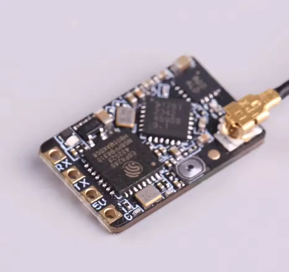 BETAFPV ELRS 2.4GHz NANO 2400 RX受信機 長距離 FPVドローン用、SX1281+ESP8285、100mW TX出力、IPEX1コネクタ、WiFiアップデート