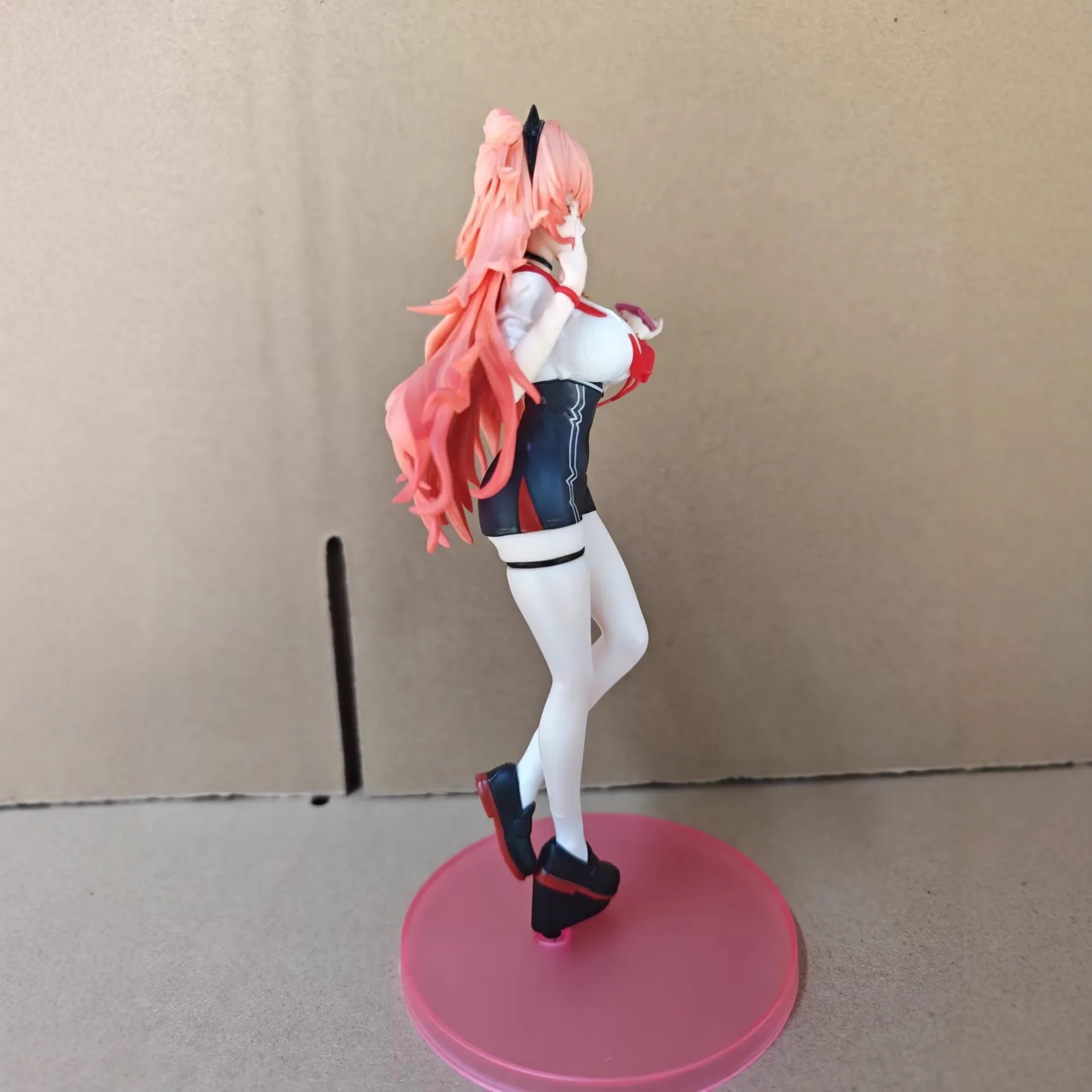 22 سنتيمتر الأزرق الأرشيف أنيمي اسم Yozakura Kirara الطرفية البلاستيكية نموذج فتاة جميلة تمثال سطح المكتب الديكور الحلي الهدايا اللعب