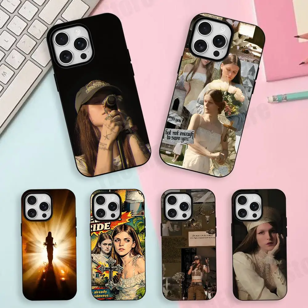 

E-Ethel C-Cain Singer Frosted Silicone For Phone Case For Iphone 11,12,13,14,15,16,17 Pro Max XS Wireless Charge Magnetic Cover