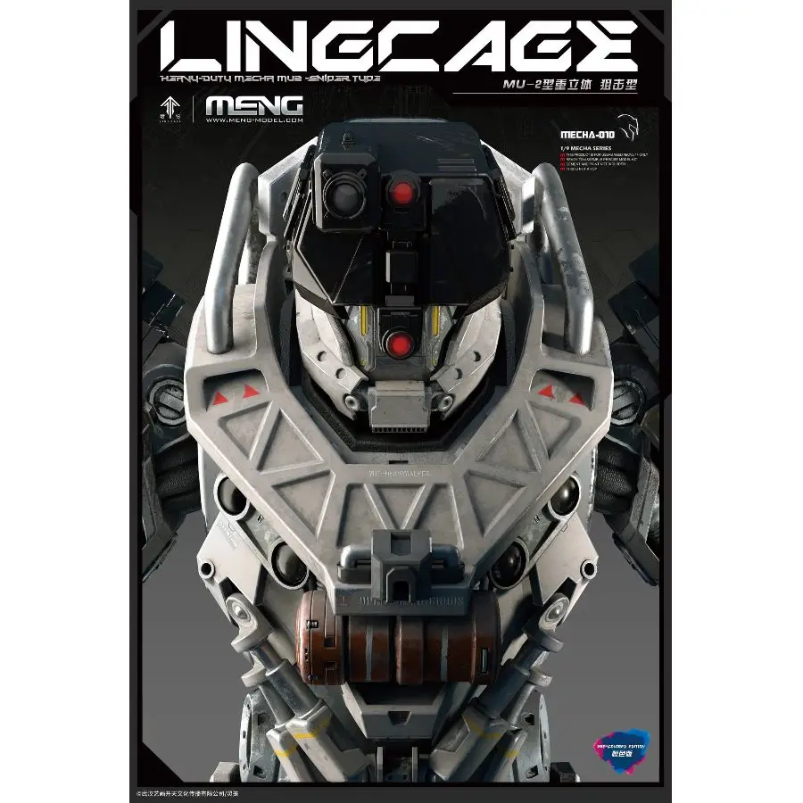 

MENG MECHA-010 1/9 LINGCAGE Heavy-Duty Mecha MU-2-Снайперский тип, предварительно окрашенный