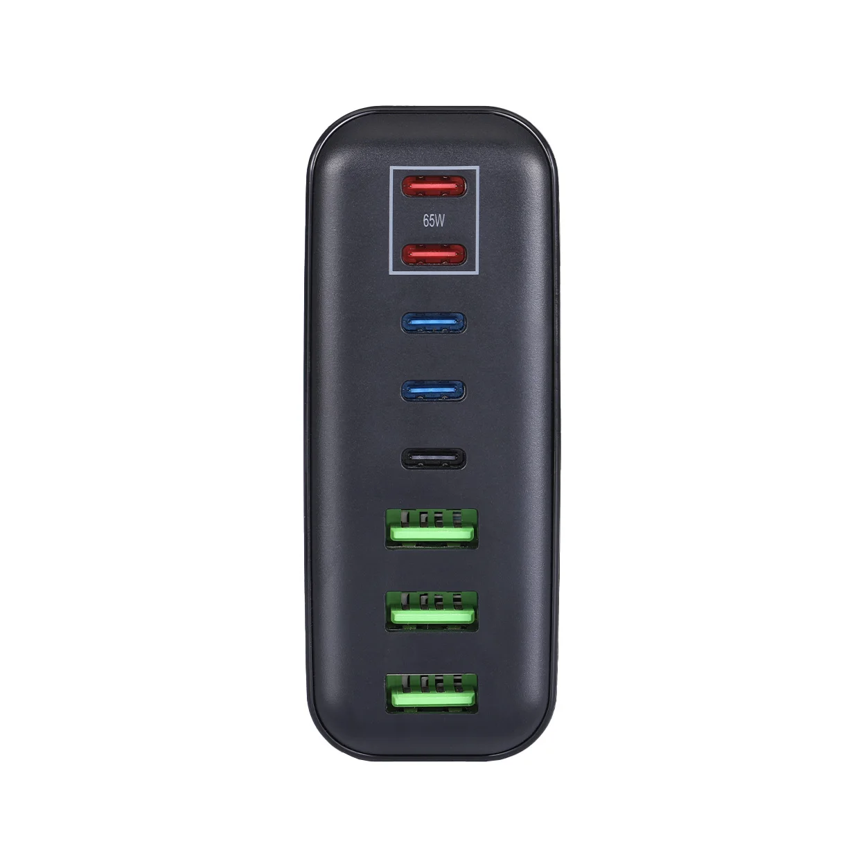 Imagem -04 - Estação de Carregamento Rápido Desktop Charging Portas Usb pd Charger 3usb-a 5usb-c Pd3.0 Qc3.0 Afc Fcp Pps Apple 250w Blitzwolf-bw-s26