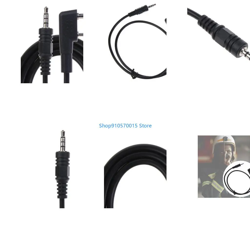 B95C K-Type Earphone Connector Plug to 3.5mm Speaker Interface-Audio Conversion Cable