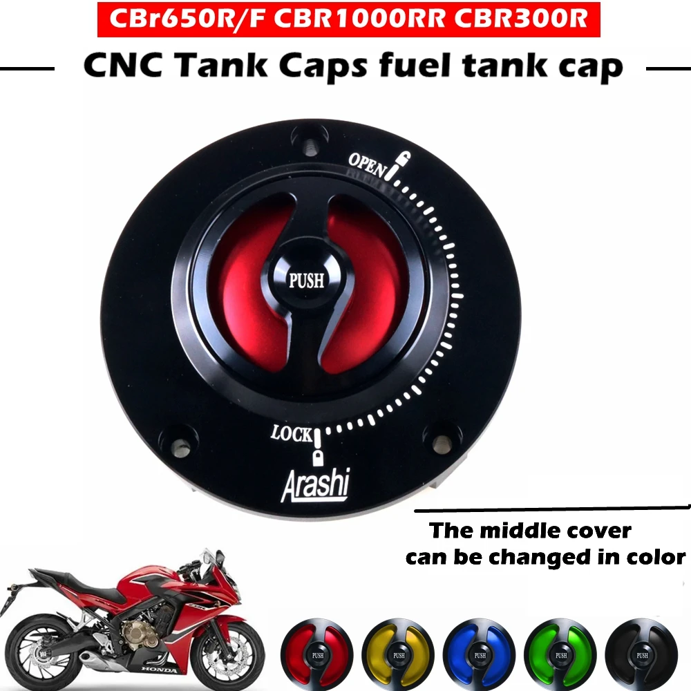 

Motorcycle Fuel Tank Caps For HONDA CBR1000RR CB650R.F CB650R.F CB500R CB500X CB300R CBR300R CBR250R MSX125SF