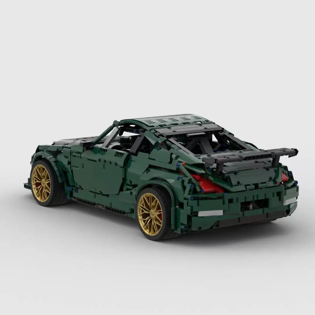 Nuovo tecnico 240Z 1971 Hypercar Racing Car Building Blocks Modello in scala 1:8 Giocattoli per bambini Regali