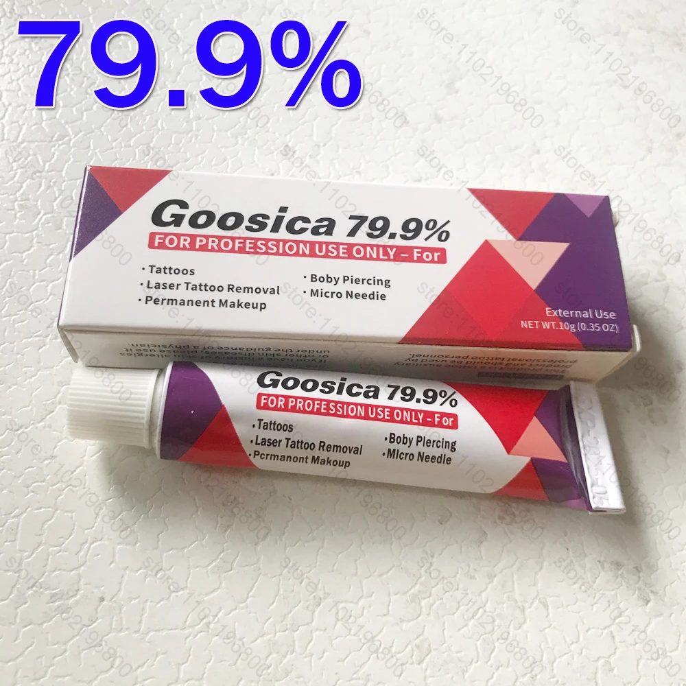 79.9% New Arrival Goosica Tattoo Care Cream Before Permanent Makeup Microblading Eyebrow Lips Liner Tattoo Cream10g