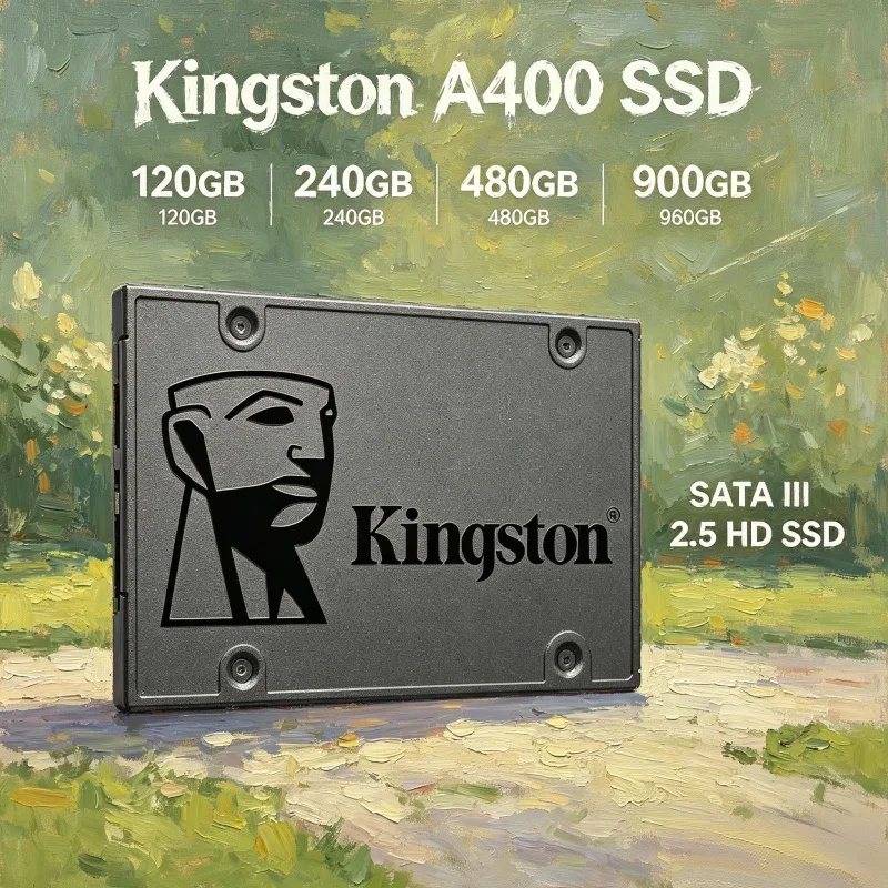 Kingston Pinnacle Latency-Curbing Internal Solid State Drive A400 960GB 480GB 240GB 120GB 2.5 Inch SSDs SATA III HDD Hard Disk