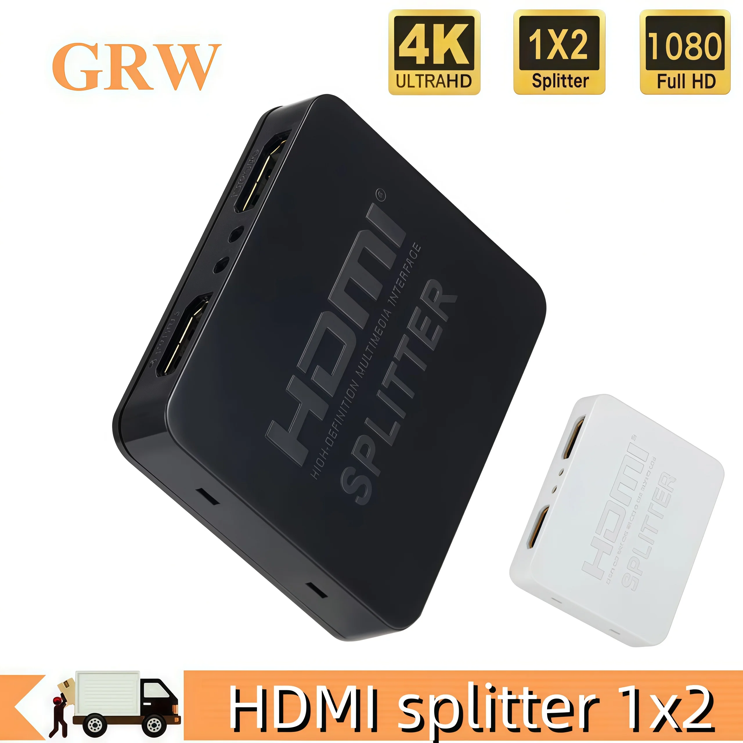 Kvm Switch Dual Monitor - 1080p 4K HDMI Splitter Full HD
