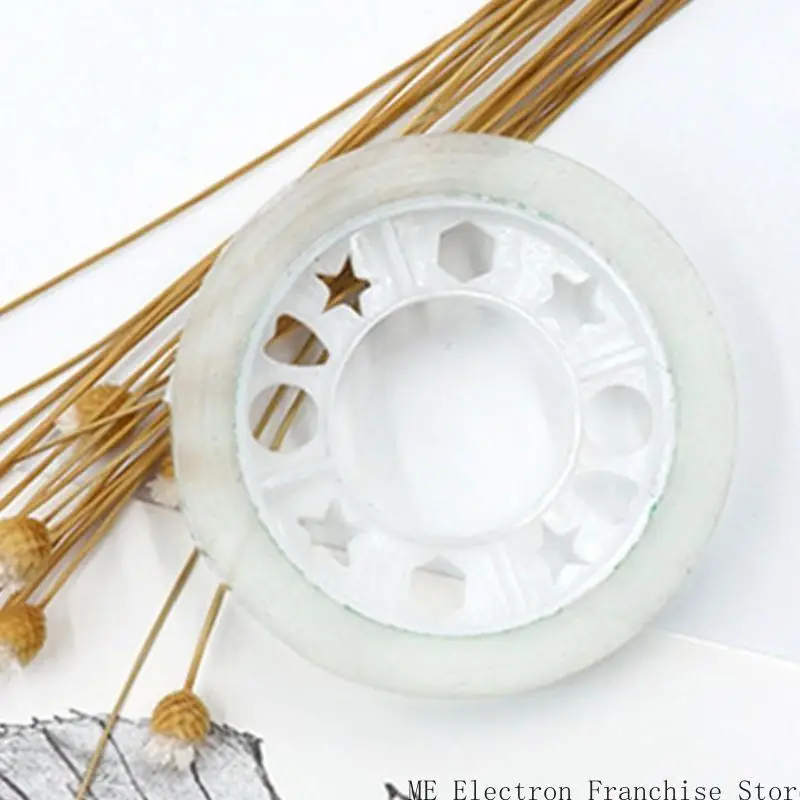 T5EA 6/8/10/12PCS شريط لاصق واضح لشريط التغليف موزع الشريط للمكتب