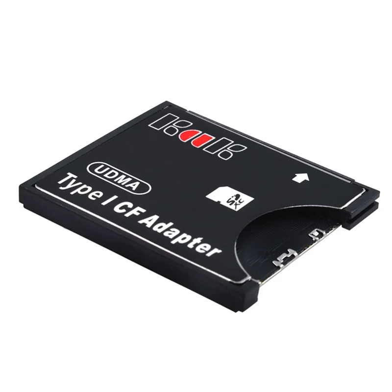 Адаптер SD-CF Type I с поддержкой SD SDHC SDXC MMC Card To Standard Compact Flash Type I Card Reader Converter A002