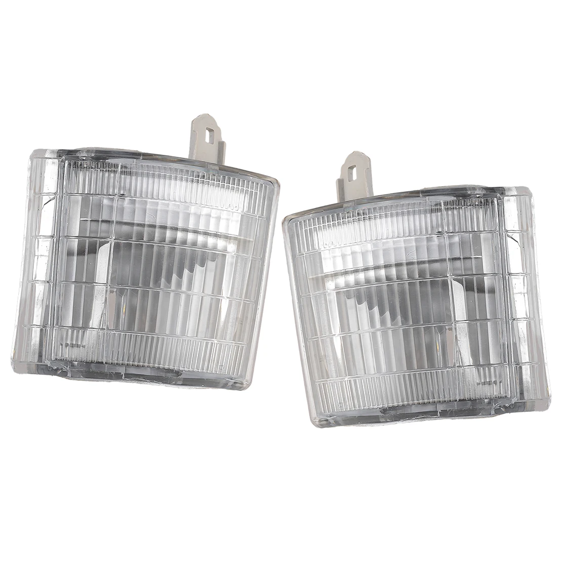 CITALL 1 Pair Front Side Corner Clearance Light Lamp Housings Covers Fit for Mitsubishi Fuso FE FG 1995-2000 2001 2002 2003 2004