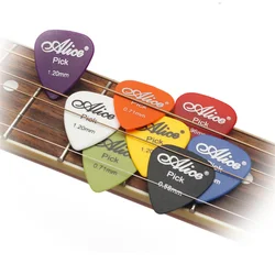 Alice 12/24/50/100 Pcs Guitar Picks Set: Assorted Thicknesses (0.58/0.71/0.81/0.96/1.2/1.5mm) for Acoustic, Electric & Bass