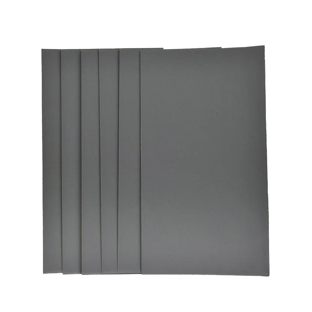 70pcs Kertas Amplas Basah/Kering 600 800 1000 1200 1500 2000 2500 Grit Tahan Air Untuk Pengamplasan Otomotif Kayu Furnitur
