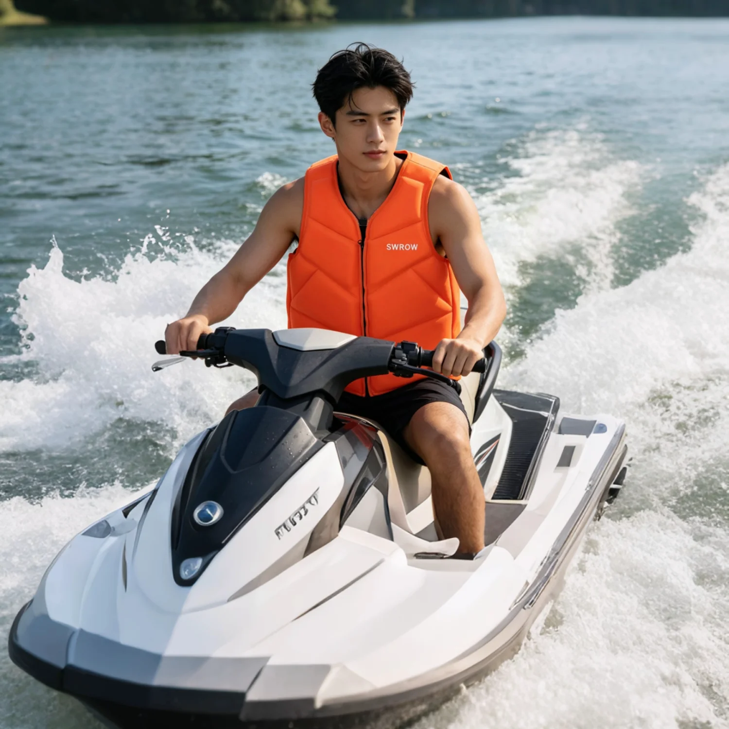 Neoprene life jacket the fishing vest water jacket sport adult children life vest clothes swim skating ski rescue boats drifting