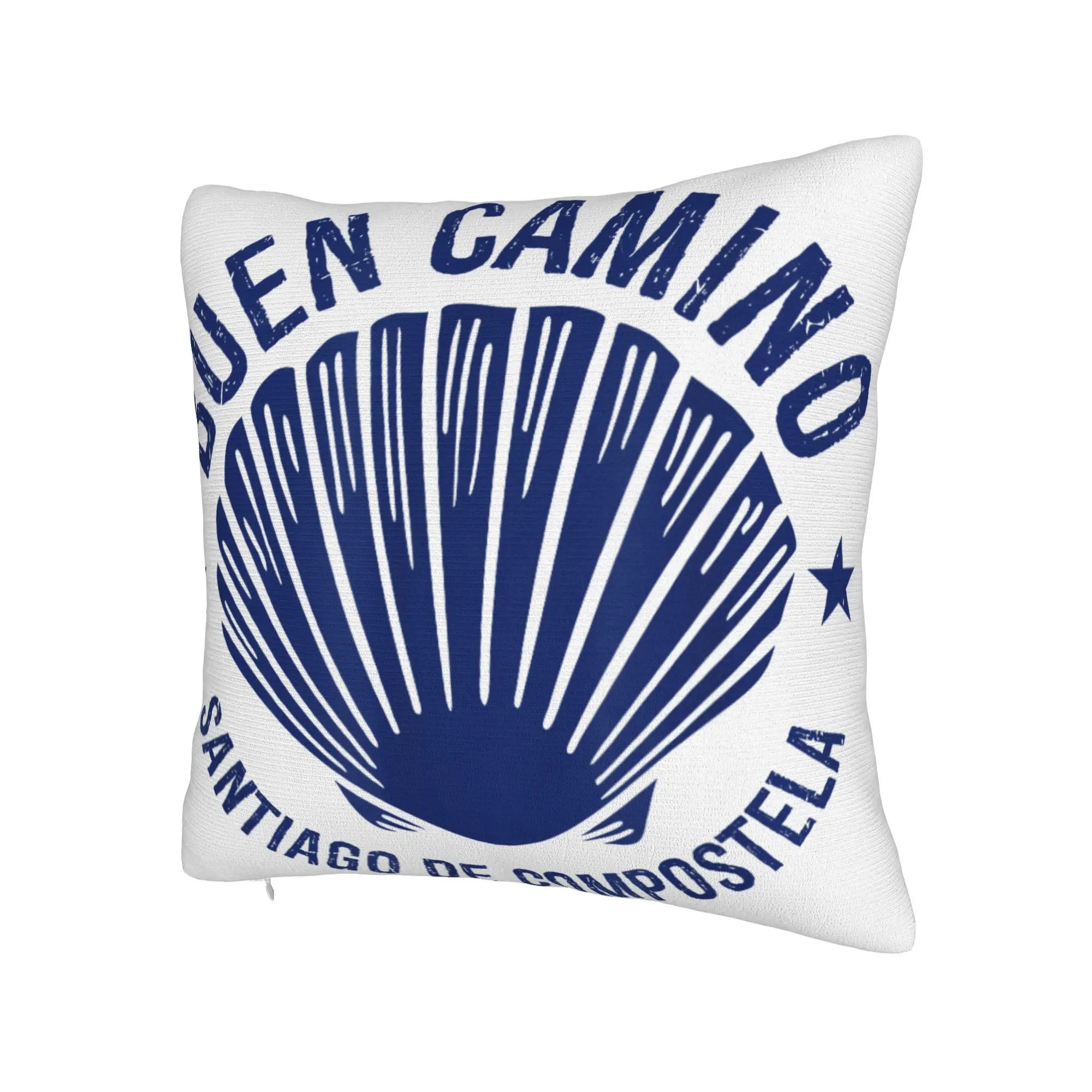 Camino de Santiago 2026  Pillow Cover Merch Printing Cushion Cover Decor  Throw Pillow Case Cover Seat Multiple Sizes
