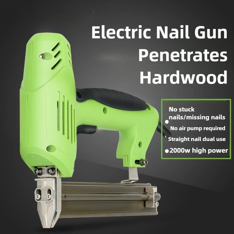 

100 Stapling Capacity Electric Nail Gun, Dual-purpose Nail Gun F30422