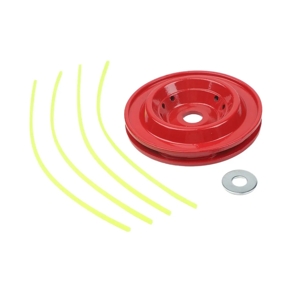 Easy Installation Trimmer Head Aluminum Trimmer Head Optimal Cutting Results User-friendly Installation Garden Tools