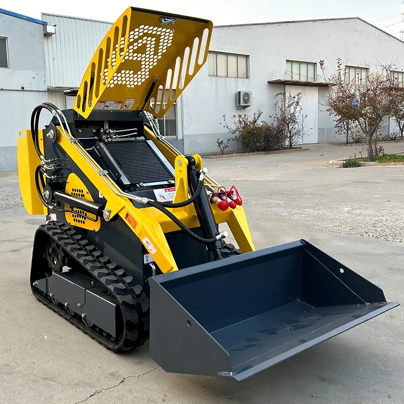 Customized High quality mini skid steer loader Epa/Euro 5 small household multi-purpose machinery for sale at wholesale price