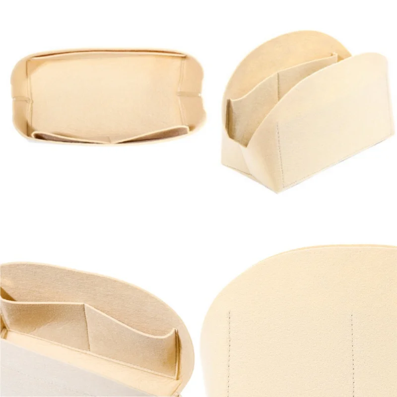 Para Alma BB bolsa insertar organizador maquillaje pequeño bolso organizar bolso interior portátil cosmético Bing Shell Navidad