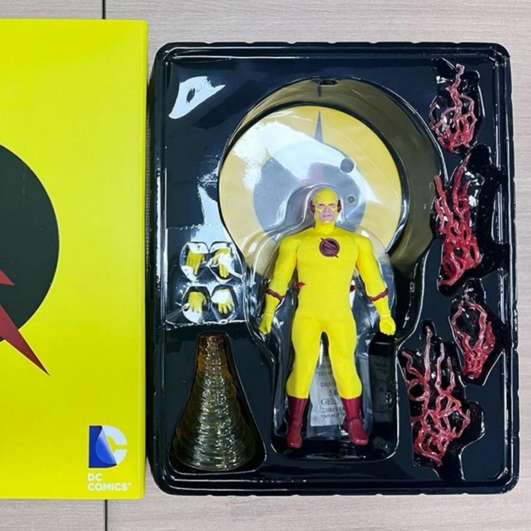 6 Inches Reverse Flash Figures Cloth Gown The Flash Action Figures Collectible Model Movable Joint Toys Gift