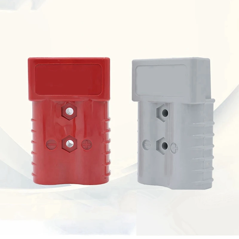 Konektor Plug PORK-10PCS Anderson Style 120A dengan Kit konektor cepat pengisi daya baterai Forklift pegangan Anderson