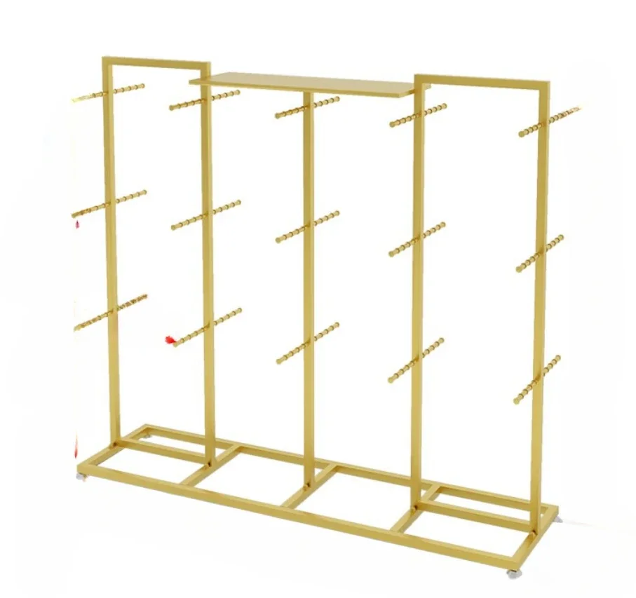 

Underwear island shelf underwear display bra hanging rack underwear store nano gold shorts display shelf