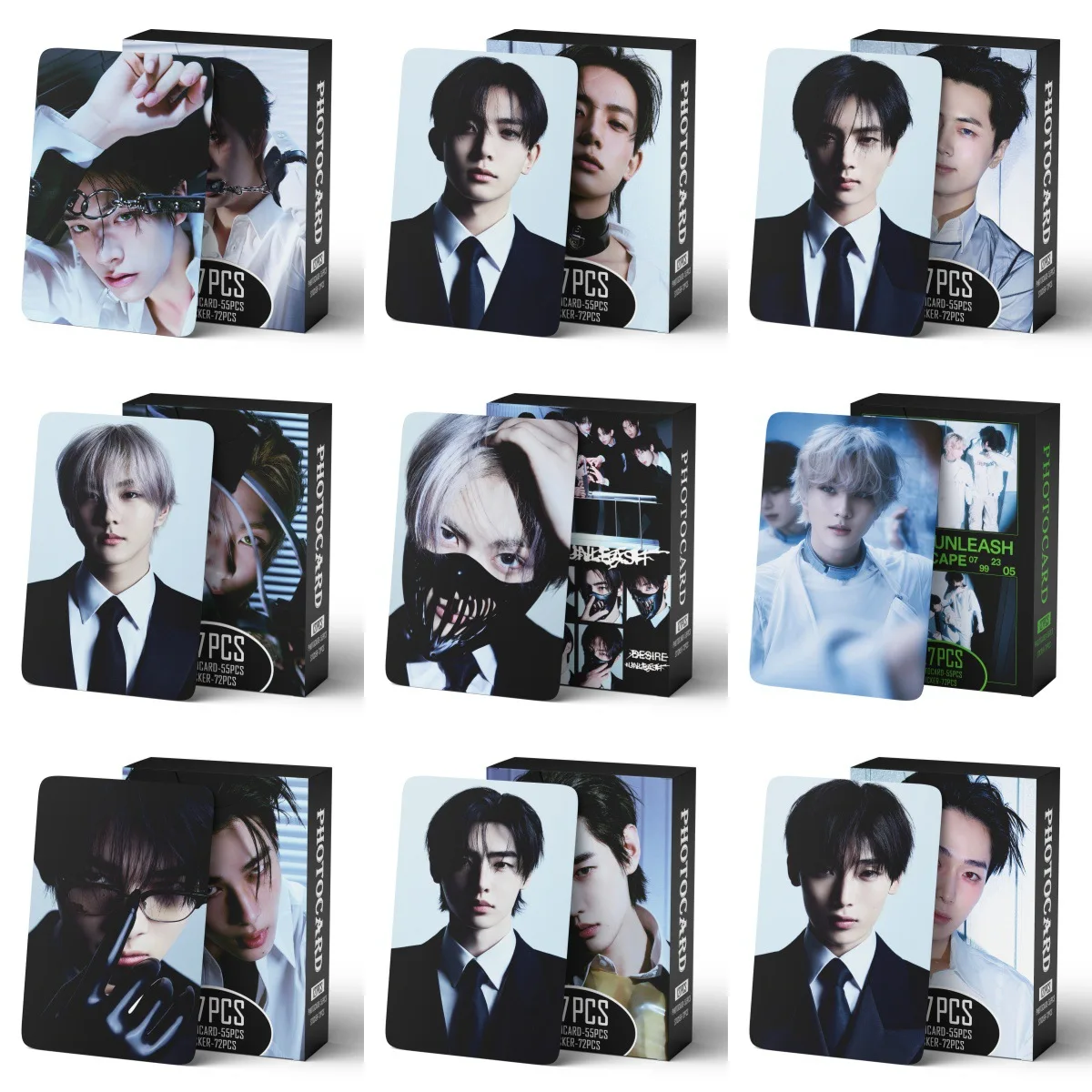 

127 E Group Total Link Album Card, NIKI Photo Card, Photo Sticker, DESIRE LOMO UNLEASH Fan Collection Card