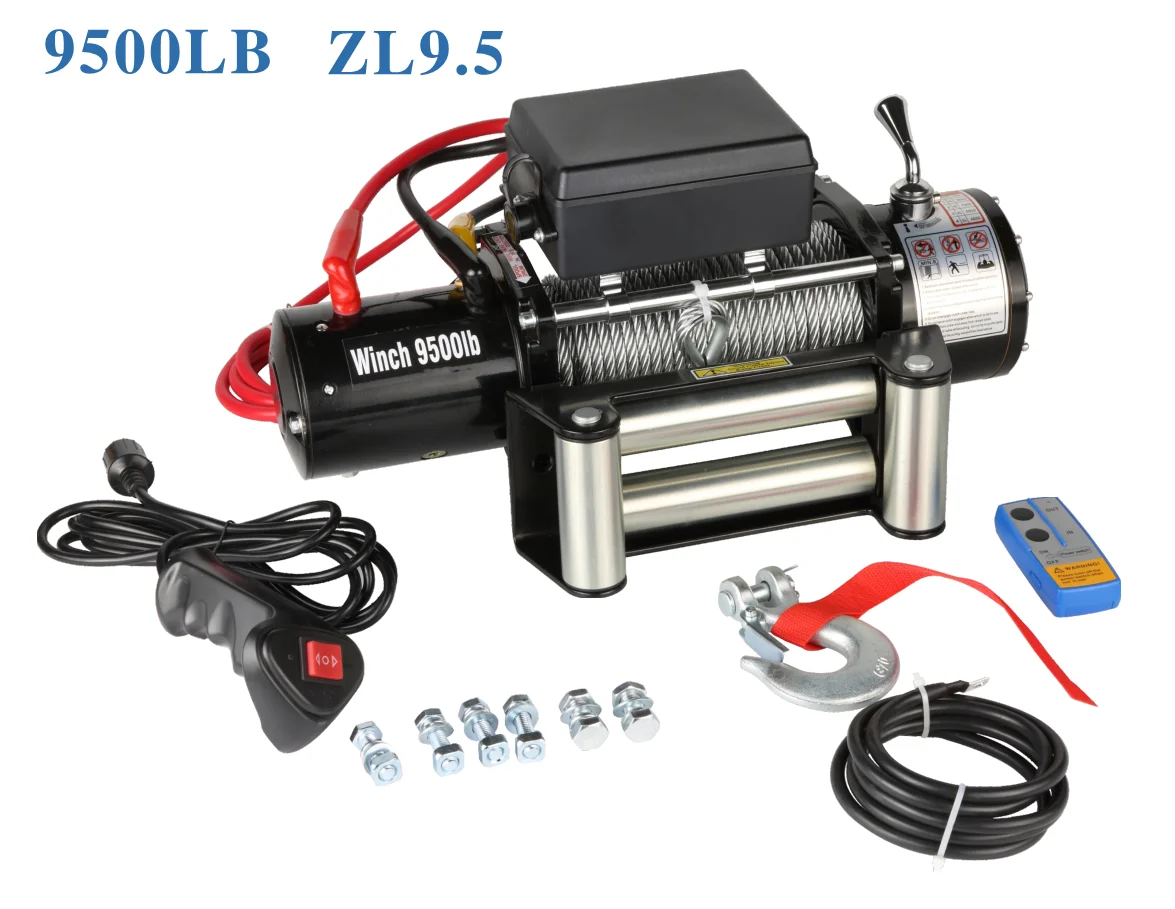 12v 24V off Road 12000Lbs Electric Winch Hoist Battery Electric Winch for je.ep