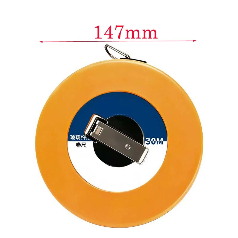 High-Performance Fiberglass Tape Measure with Waterproof Layer Dual-Scale Markings and Enhanced Grip for Field Applications